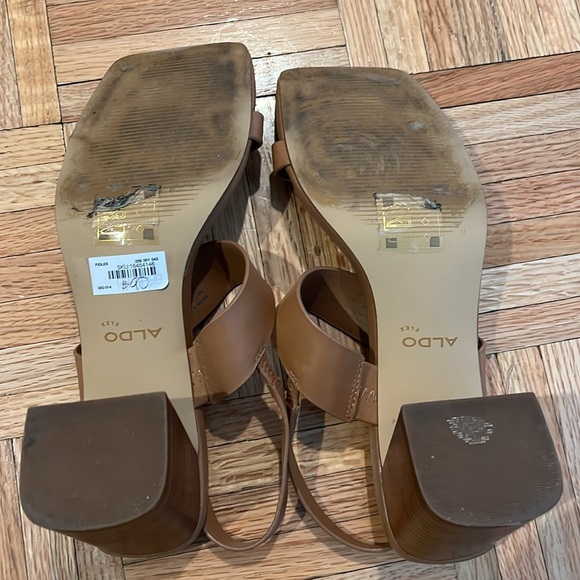 Aldo Fidles Block Heel Sandal size 39 US 8.5 - Picture 6 of 6